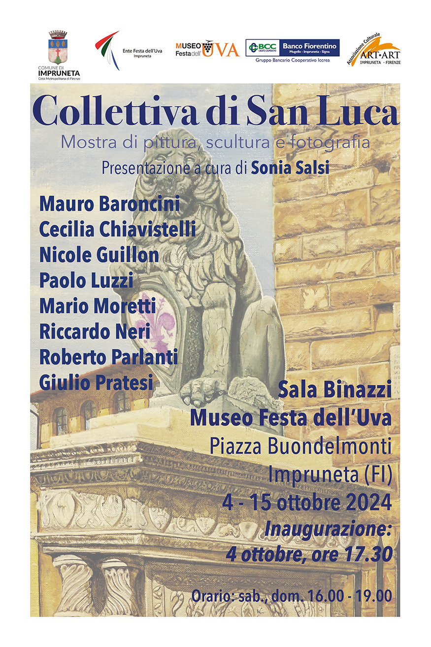 "Collettiva di San Luca", mostra di pittura, scultura e fotografia.