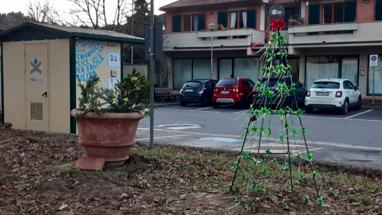 Impruneta, il Ferrone si veste di Natale per un messaggio di Pace 