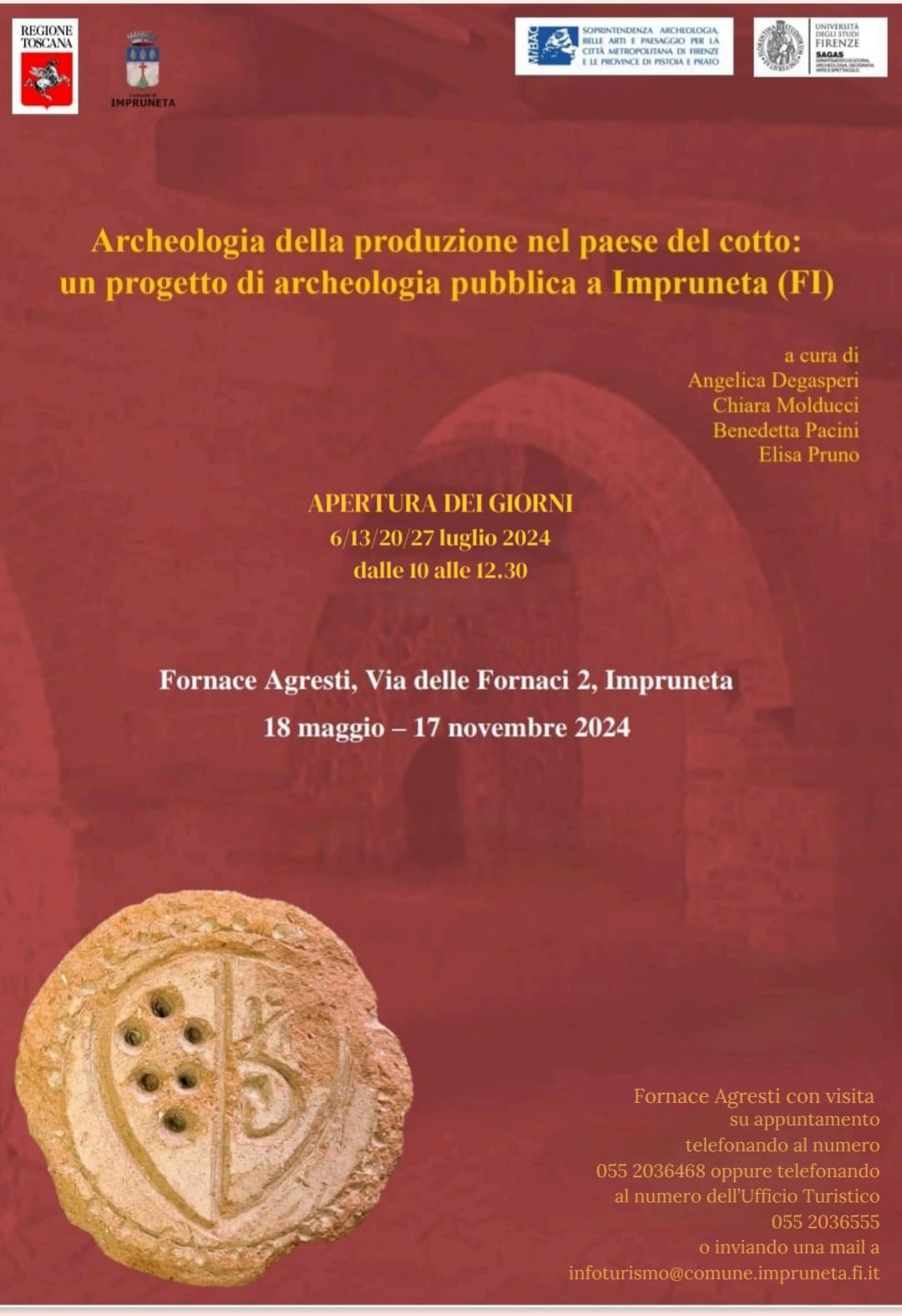 Antica Fornace Agresti, mostra archeologica