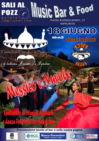 "Mexico e Nuvole", musica e balli mariachi